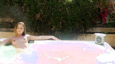 Fantasy Jacuzzi Fuck with CUM Craving Step Sister