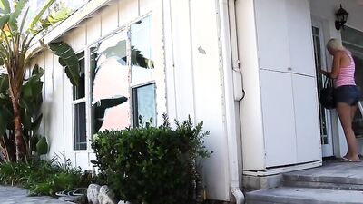 SEXYMOMMA - Busty MILF finger fucking her stepdaughter - Sexy Momma