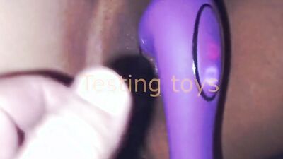 Babe gets her tight puss teased in this close-up video