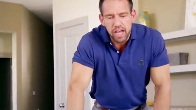Dad Punishes his Step Daughter