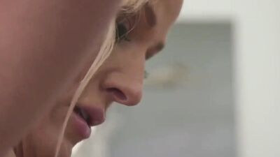 Sydney Hail gets fucked by a horny bloke on the couch