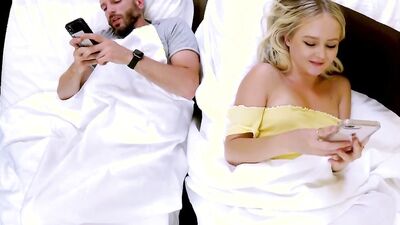 FORBIDDEN HOOKUPS - Bratty blonde fucks her lucky step-brother (Natalia Queen)