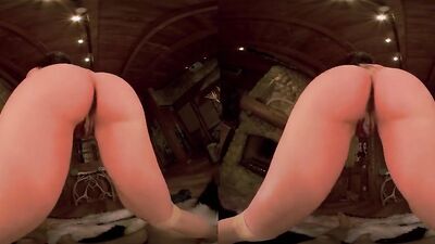 Aidra Fox is riding her lover's hard prick in this hot VR