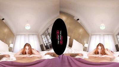 Charlie Red is playing with due's dong in this hot VR