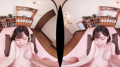 Eimi Fukada is playing with dudes prick in this hot VR