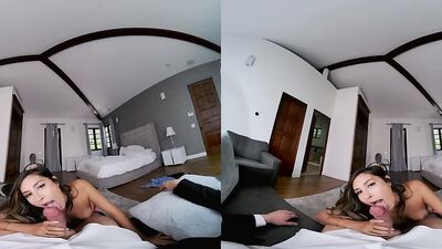 Gianna Dior gets her puss nailed with BBC in VR