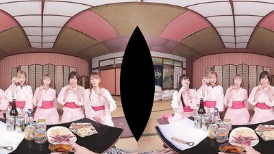 Mao Hamasaki & Rina Wakamiya are enjoying in VR orgy