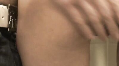 Cum thristy babe is playing with two schlongs in this homemade 3some