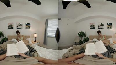 Kira Perez is riding some cock in this hot VR video
