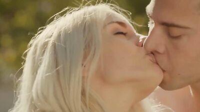 Smoking hot blonde babe is craving for her stepbrother's hard schlong