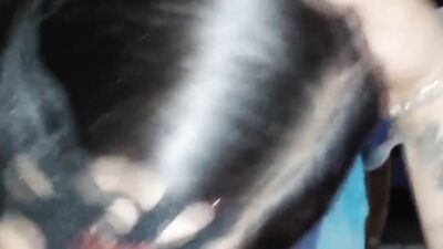 Close-up video of a horny Latina getting her puss nailed