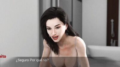 Naughty anime dolls are enjoying in some hot lesbian romance