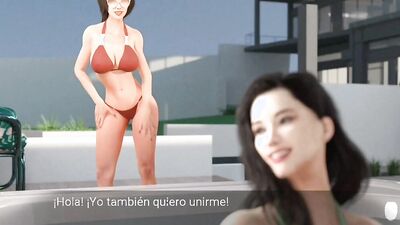 Naughty anime dolls are enjoying in some hot lesbian romance