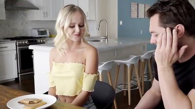 Natalia Queen bends and gets fucked by her perverted stepbrother