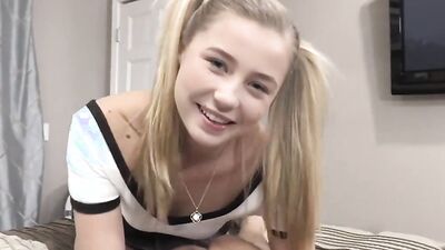 Carolina Sweets is riding stepbrothers cock in this hot POV
