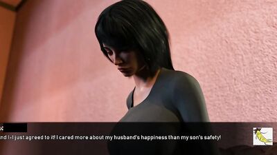 Busty anime MIlFs are craving for some action in this scene
