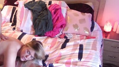 Kendra Lynn gets her wet cherry licked by a perverted stepdad