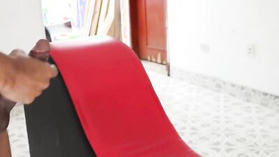 Amateur masked couple is having sex in this homemade video