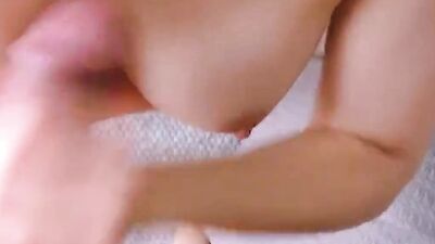 Close-up footage of a babe getting her hole nailed with dick