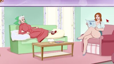 Naughty anime chap is craving for some hot action in this scene