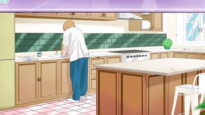 Naughty anime chap is craving for some hot action in this scene
