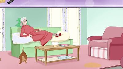 Naughty anime chap is craving for some hot action in this scene