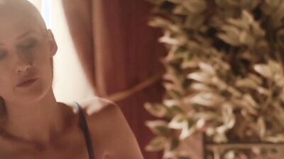 Two lovely babes are having fun in their hot lesbian performance