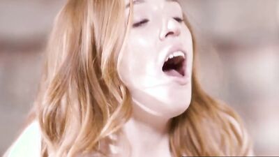 Ebony and white girls in a steamy lesbian sex video