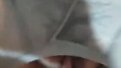 Close-up video shows girl getting cock through her pantyhose