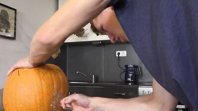 Curvy mature woman sucks and rides hard cock in the kitchen