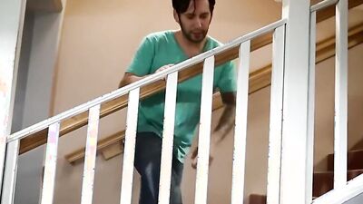 Splendid girl Jade Nile is spanked and fucked by two guys