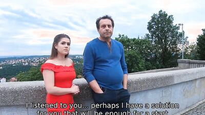 Kinky dude enjoys watching his stepdaughter getting a hard cock