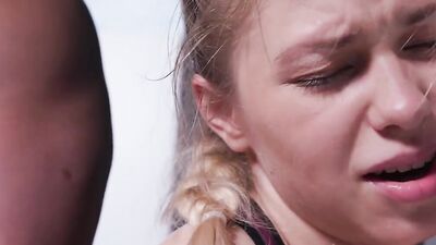 Cute Selvaggia Takes A BBC In The Bathroom While Her Stepdad Is Out - 4K teaser
