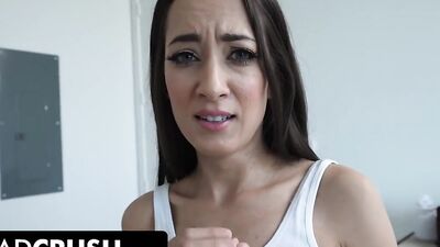 Sweet girl is stripped and fucked in a POV-style sex scene