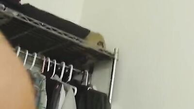 POv sex scene shows two juicy girls sharing a hard cock