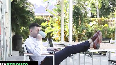 Juicy girl Rachel Rivers is piledriver fucked by her horny stepbrother