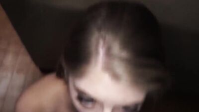 Alyce Anderson gives head and rides hard dick in POV scene