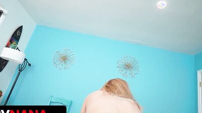 Gorgeous MILF shakes big tits and ass on a hard cock