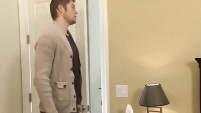 Naughty mature woman is fucked in the ass by daughter's boyfriend