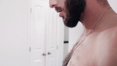 Andi Rose is pulled by the hair while getting cock doggystyle