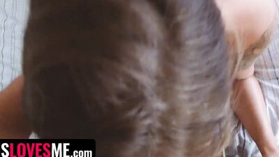 Busty babe Layla London fucks in a wild POV-style video