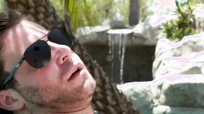 Bootylicious girl is fucked in the ass outside on a sunny day
