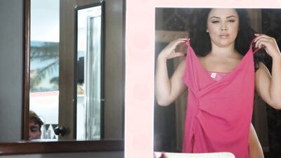 Kristina Rose moves her bubble butt up and down riding cock