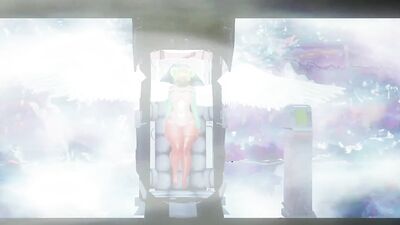 3D sex cartoon shows horny girl stroking dick and getting fucked