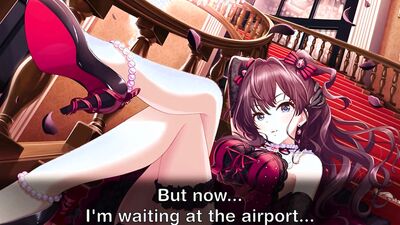 JOI slideshow with some horny busty anime babes showing tits