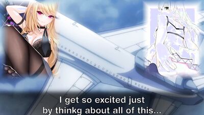 JOI slideshow with some horny busty anime babes showing tits