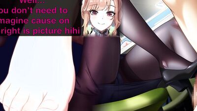 JOI slideshow with some horny busty anime babes showing tits