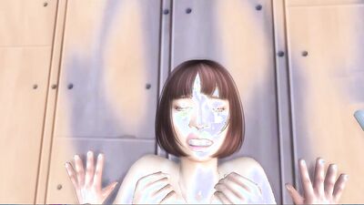 Naughty girls are getting banged in this steamy 3D sex cartoon