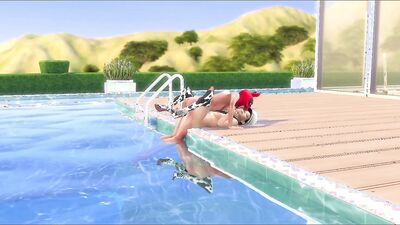 Naughty girls are getting banged in this steamy 3D sex cartoon