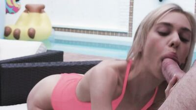 Chanel Shortcake is stripped and fucked by a kinky old neighbor